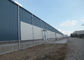 100 * 45 * 12m ساختار فولاد کارگاه Pvc پنجره 143tons نصب آسان