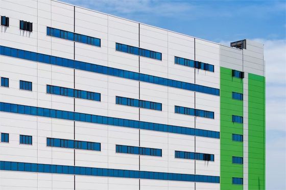 سیستم داکت تهویه صنعتی کارخانه شیمیایی، ساختار فولادی مقاوم در برابر خوردگی