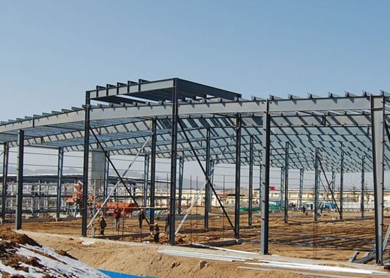 Q345b ساختار فولاد با مقاومت بالا 30 متر با قاب پورتال