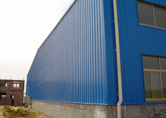 قاب فولادی انبار دو لایه EPS Wall Q235 با پنجره های PVC