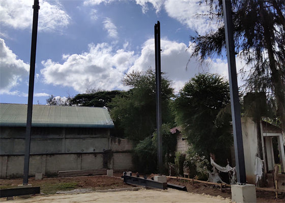 طراحی و ساخت طولانی عمر پیش ساخته با استفاده از انبار ساختمانی فولادی در تانزانیا