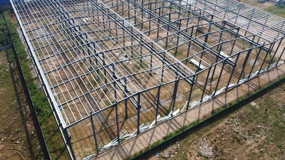 راه حل تحویل ساخت کارگاه سازه فولادی پیش ساخته با طراحی عالی Q235