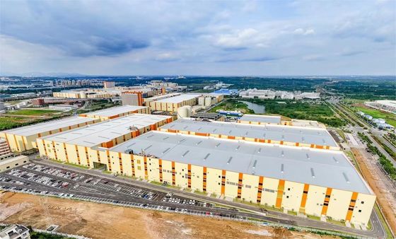 Q355B ساختارهای فولادی ساختمان انبار با دوستی با محیط زیست