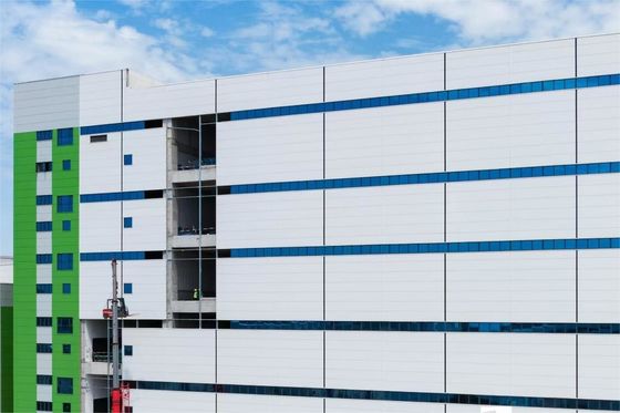 سیستم داکت تهویه صنعتی کارخانه شیمیایی، ساختار فولادی مقاوم در برابر خوردگی