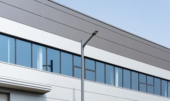 ساختار فولادی ساختاری انبار استفاده می شود در زمینه صنعتی در سراسر جهان