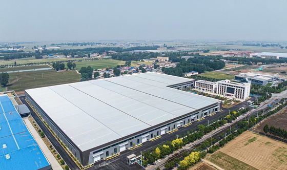 طراحی قاب صلب انبار سازه فولادی برای صنعتی با راه حل های سازگار با محیط زیست و ساخت و ساز