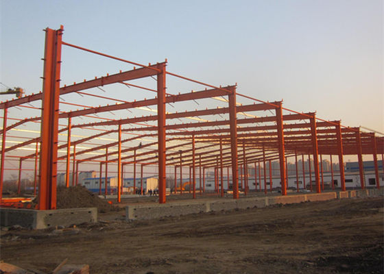 انبار سازه فلزی Prefab 950mm Q345 Q235