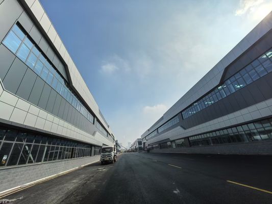 راه حل تحویل ساخت کارگاه سازه فولادی پیش ساخته با طراحی عالی Q235