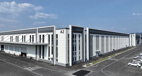 ساختارهای فولادی پیش ساخته قوی و پایدار ساختمان کارگاه برای کار سنگین