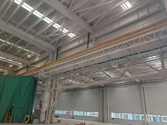 نصب آسان ساختمان های انبار فولاد راه حل های ذخیره سازی سازگار با محیط زیست